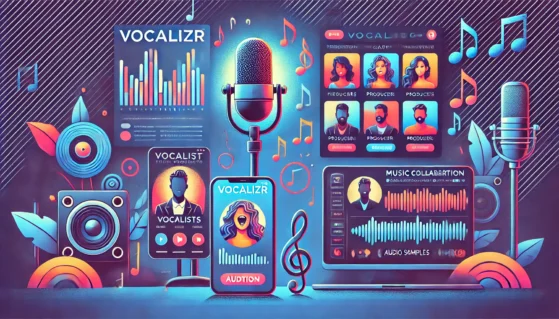 Сайты для коллаборации с музыкантами - VOCALIZR